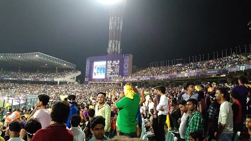 Eden Gardens - Cricket Ground in Kolkata, India