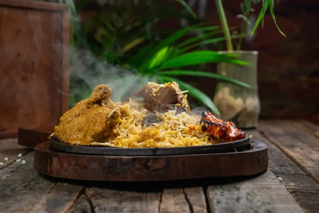 Biryani Sizzler at The Garden