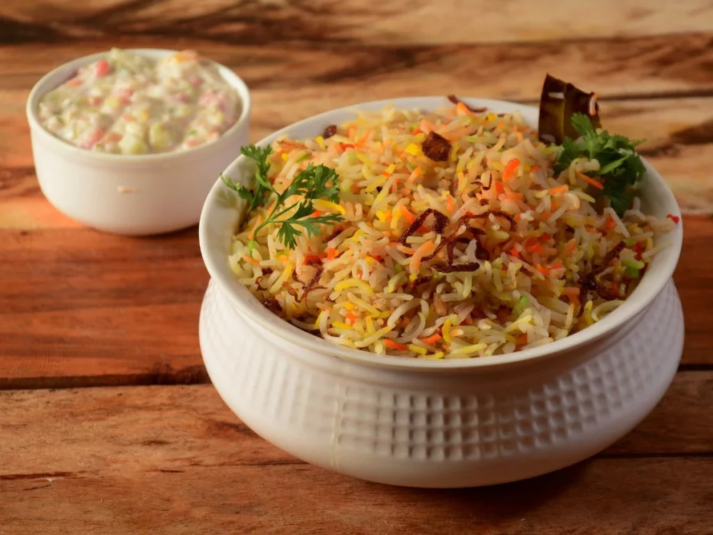 Handi biryani