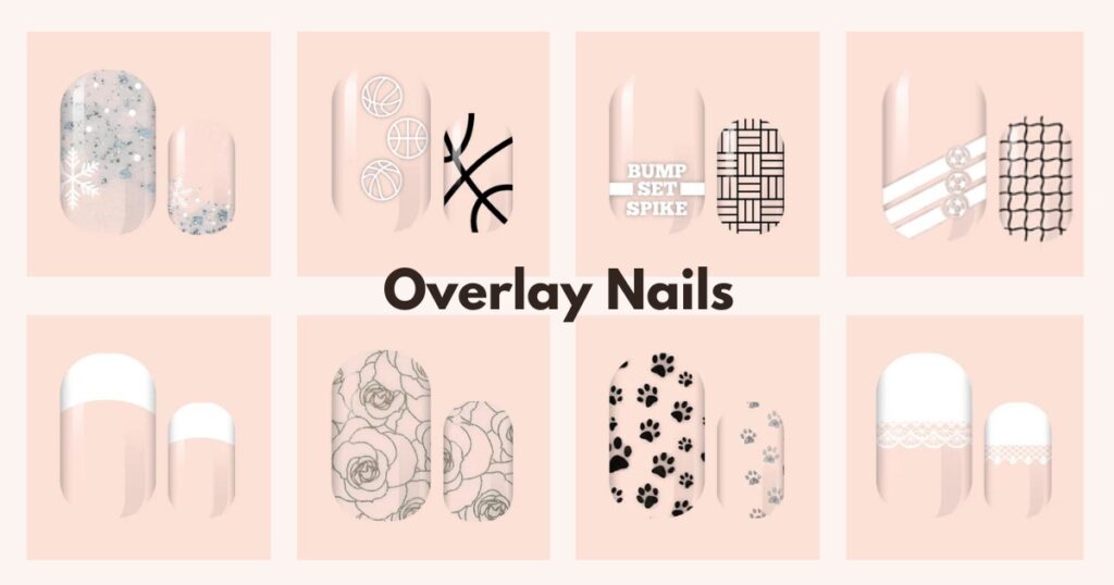 Overlay Nails Wraps